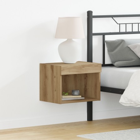 Gabinetes de Pared con Luces LED 2 pcs Roble Artesanal 40x30x30 cm von , TV-Möbel - Ref: Foro24-863101, Preis: 54,50 €, Rabat...