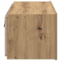 Mueble de TV  con luces LED Roble Artesanal 80x35x31 cm | Foro24.es | Tu tienda online para hogar, jardín y más Foro24.es