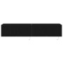 Gabinetes de pared para TV con luces LED 2 piezas Roble Negro 80x35x31 cm von , TV-Möbel - Ref: Foro24-863109, Preis: 125,34 ...