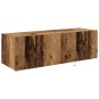 Cabinet de TV con luces LED Madera Vieja 100x35x31 cm von , TV-Möbel - Ref: Foro24-863110, Preis: 79,03 €, Rabatt: -5%%
