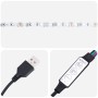 Cabezal de Almacenamiento con Luces LED Roble Negro 180x18,5x103,5 cm von , Kopf- und Fußteile - Ref: Foro24-863115, Preis: 1...