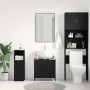 Cabina de lavabo Negro Roble 60x30x60 cm Madera elaborada by , bathroom vanities - Ref: Foro24-863118, Price: 57,39 €, Discou...