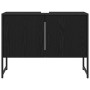 Armario de Lavabo de Baño  Roble Negro 80x33x60 cm Madera Contrachapada | Foro24.es | Tu tienda online para hogar, jardín y más Foro24.es