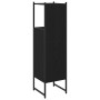 Armario de baño Negro Roble 33x33x120,5 cm Madera elaborada by , bathroom vanities - Ref: Foro24-863122, Price: 61,44 €, Disc...