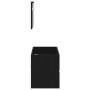 Conjunto de muebles de baño de 2 piezas en roble negro de madera compuesta by , Bathroom furniture - Ref: Foro24-863137, Pric...