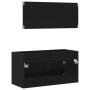 Set de Muebles de Baño de 2 Piezas en Madera Ingenierizada de Roble Negro von , Badezimmermöbel - Ref: Foro24-863138, Preis: ...