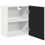 Gabinete Colgante de Roble Negro 50x31x60 cm Hecho de Madera Elaborada von , Küchenschränke - Ref: Foro24-863142, Preis: 56,3...