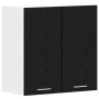 Gabinete Colgante de Roble Negro 60x31x60 cm Hecho de Madera Elaborada von , Küchenschränke - Ref: Foro24-863143, Preis: 63,0...