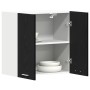 Gabinete Colgante de Roble Negro 60x31x60 cm Hecho de Madera Elaborada von , Küchenschränke - Ref: Foro24-863143, Preis: 63,0...