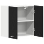 Gabinete Colgante de Roble Negro 60x31x60 cm Hecho de Madera Elaborada von , Küchenschränke - Ref: Foro24-863143, Preis: 63,0...