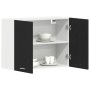 Armario colgante de roble negro  - 80x31x60 cm - Hecho de madera elaborada | Foro24.es | Tu tienda online para hogar, jardín y más Foro24.es