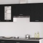 Gabinete colgante en roble negro - 60x31x60 cm, hecho de madera elaborada von , Küchenschränke - Ref: Foro24-863146, Preis: 4...