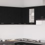 Gabinete de esquina colgante - Roble negro - 57x57x60 cm - Hecho de madera elaborada von , Küchenschränke - Ref: Foro24-86314...