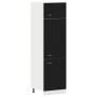 Gabinete para Frigorífico  en Roble Negro - 60x57x207 cm | Foro24.es | Tu tienda online para hogar, jardín y más Foro24.es