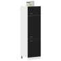 Gabinete para Frigorífico  en Roble Negro - 60x57x207 cm | Foro24.es | Tu tienda online para hogar, jardín y más Foro24.es
