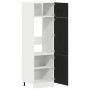 Gabinete para Frigorífico  en Roble Negro - 60x57x207 cm | Foro24.es | Tu tienda online para hogar, jardín y más Foro24.es