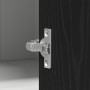 Gabinete de esquina colgante - Roble negro - 57x57x60 cm - Hecho de madera elaborada von , Küchenschränke - Ref: Foro24-86314...