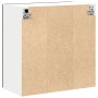 Gabinete de vidrio colgante en roble negro - 60x31x60 cm von , Küchenschränke - Ref: Foro24-863152, Preis: 60,48 €, Rabatt: %