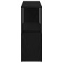 Estantería Negra de Roble 100x24x63 cm de Madera de , Muebles TV - Ref: Foro24-863156, Precio: 47,11 €