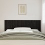 Cabecera de Cama  Negro Roble 200x1,5x80 cm Madera Compuesta | Foro24.es | Tu tienda online para hogar, jardín y más Foro24.es