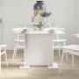 Mesa de Comedor  Blanca 110x60x75 cm de Madera Elaborada | Foro24.es | Tu tienda online para hogar, jardín y más Foro24.es