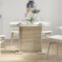 Mesa de Comedor Sonoma de Roble 110x60x75 cm de Madera Elaborada von , Küchen- und Esstische - Ref: Foro24-863162, Preis: 68,...