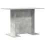 Mesa de Comedor VidaXL Gris Concreto 110x60x75 cm Madera Elaborada von , Küchen- und Esstische - Ref: Foro24-863163, Preis: 6...