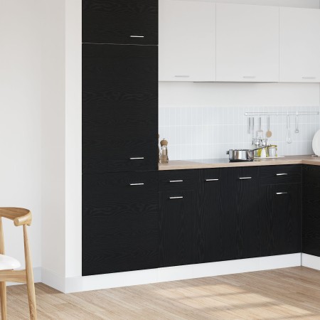Gabinete con Cajones de Roble Negro  - 30x46x81.5 cm | Foro24.es | Tu tienda online para hogar, jardín y más Foro24.es