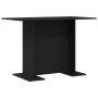 Mesa de Comedor Negro Roble 110x60x75 cm Madera elaborada von , Küchen- und Esstische - Ref: Foro24-863166, Preis: 72,09 €, R...