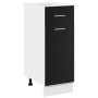 Gabinete con Cajones de Roble Negro  - 30x46x81.5 cm | Foro24.es | Tu tienda online para hogar, jardín y más Foro24.es