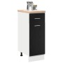 Gabinete con Cajones de Roble Negro  - 30x46x81.5 cm | Foro24.es | Tu tienda online para hogar, jardín y más Foro24.es