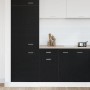 Gabinete de fondo para cajones - Roble negro, 40x46x81.5 cm, Hecho de madera elaborada von , Küchenschränke - Ref: Foro24-863...
