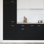 Gabinete de Cajones de Roble Negro - 50x46x81.5 cm von , Küchenschränke - Ref: Foro24-863257, Preis: 95,08 €, Rabatt: %
