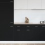 Armario con Cajón en Roble Negro, 80x46x81.5 cm, Hecho de Madera Elaborada by , Kitchen cabinets - Ref: Foro24-863277, Price:...