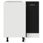 Gabinete Esquinero Inferior de Roble Negro  - 75.5x75.5x81.5 cm | Foro24.es | Tu tienda online para hogar, jardín y más Foro24.es
