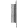 Gabinete de Espejo de Baño con Luz LED Gris Sonoma 80x37 cm