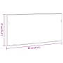 Cabinet de Espejo de Baño con Luz LED Roble Ahumado 80x37 cm von , Badezimmerwaschtische - Ref: Foro24-863303, Preis: 62,39 €...