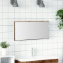Gabinete de Espejo de Baño con Luz LED Madera Vieja 80x37 cm von , Badezimmerwaschtische - Ref: Foro24-863306, Preis: 62,39 €...