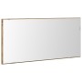 Gabinete de espejo de baño con luz LED acabado roble artesanal 80x37 cm von , Badezimmerwaschtische - Ref: Foro24-863307, Pre...