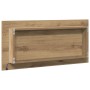 Gabinete de espejo de baño con luz LED acabado roble artesanal 80x37 cm von , Badezimmerwaschtische - Ref: Foro24-863307, Pre...