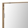 Gabinete de espejo de baño con luz LED acabado roble artesanal 80x37 cm von , Badezimmerwaschtische - Ref: Foro24-863307, Pre...