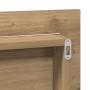 Gabinete de espejo de baño con luz LED acabado roble artesanal 80x37 cm von , Badezimmerwaschtische - Ref: Foro24-863307, Pre...