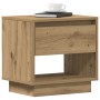 Cabinet de Noche Roble Artesanal 45x34x46 cm Madera Elaborada de , Mesitas de noche - Ref: Foro24-863335, Precio: 52,76 €, De...