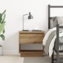 Cabinet de Noche Roble Artesanal 45x34x46 cm Madera Elaborada de , Mesitas de noche - Ref: Foro24-863335, Precio: 52,76 €, De...