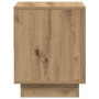 Cabinet de Noche Roble Artesanal 45x34x46 cm Madera Elaborada de , Mesitas de noche - Ref: Foro24-863335, Precio: 52,76 €, De...