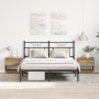 Mesita de Noche 2 pcs Roble Artesano 45x34x47 cm Madera