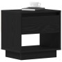 Mesita de Noche Roble Negro 45x34x48 cm Madera Ingenierizada de , Mesitas de noche - Ref: Foro24-863337, Precio: 54,15 €, Des...