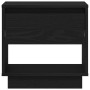 Mesita de Noche Roble Negro 45x34x48 cm Madera Ingenierizada de , Mesitas de noche - Ref: Foro24-863337, Precio: 54,15 €, Des...