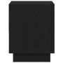 Mesita de Noche Roble Negro 45x34x48 cm Madera Ingenierizada de , Mesitas de noche - Ref: Foro24-863337, Precio: 54,15 €, Des...
