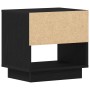 Mesita de Noche Roble Negro 45x34x48 cm Madera Ingenierizada de , Mesitas de noche - Ref: Foro24-863337, Precio: 54,15 €, Des...
